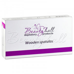 Шпатель деревянный Beauty Hall 100 шт