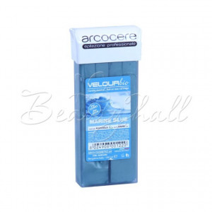 Воск в кассете Velour Bio Marine blue Arcocere 100 мл