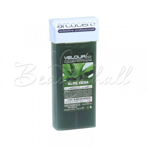 Воск в кассете Velour Bio Алое Arcocere 100 мл Воск в кассете Velour Bio Алое Arcocere 100 мл