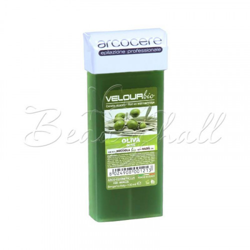 Воск в кассете Velour Bio Олива Arcocere 100 мл Воск в кассете Velour Bio Олива Arcocere 100 мл