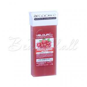 Воск в кассете Velour Bio Красные фрукты Arcocere 100 мл