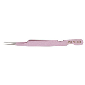 Пинцет прямой Vivienne  Lash Secret розовый блеск