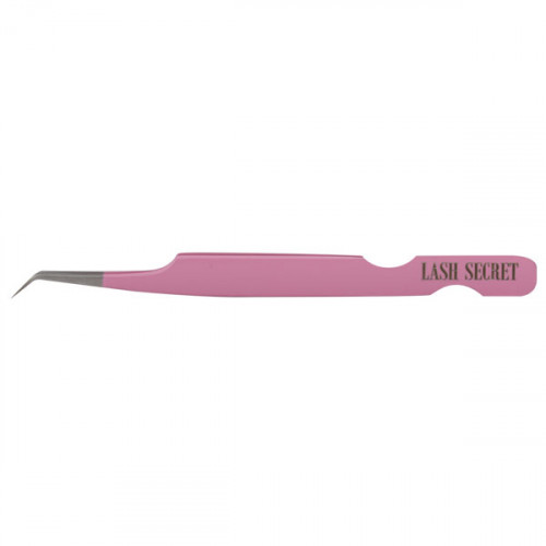 Пинцет мини Vivienne L Lash Secret ярко-розовый Пинцет мини Vivienne L Lash Secret ярко-розовый
