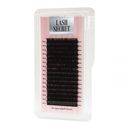 Ресницы Lash Secret черные 0.07 С (11) 16 линий Ресницы Lash Secret черные 0.07 С (11) 16 линий