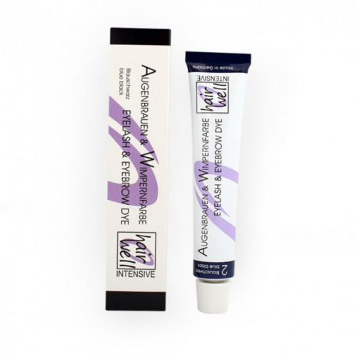 Краска для ресниц Vivienne Hair Well иссиня-черная (blue-black) 20 ml Краска для ресниц Vivienne Hair Well иссиня-черная (blue-black) 20 ml