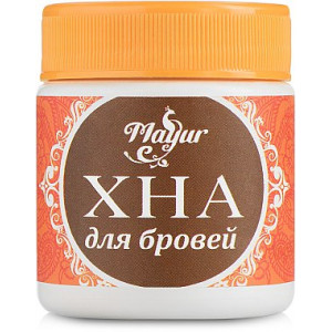 Хна порошковая для бровей Mayur коричневая 10 г