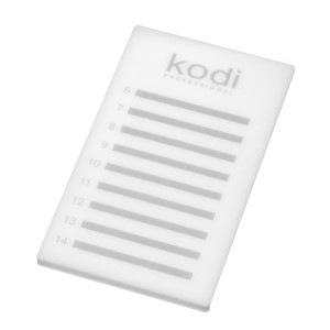 Палітра прямокутна для нарощування вій 100*50*10 NEW Kodi