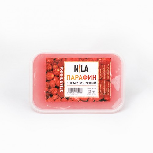 Парафін косметичний Nila Земляника 400 г