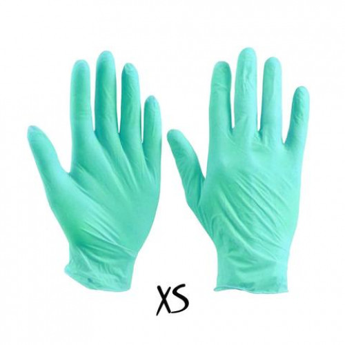 Перчатки нитриловые Polix Pro&Med Green Mint XS 100 шт Перчатки нитриловые Polix Pro&Med Green Mint XS 100 шт