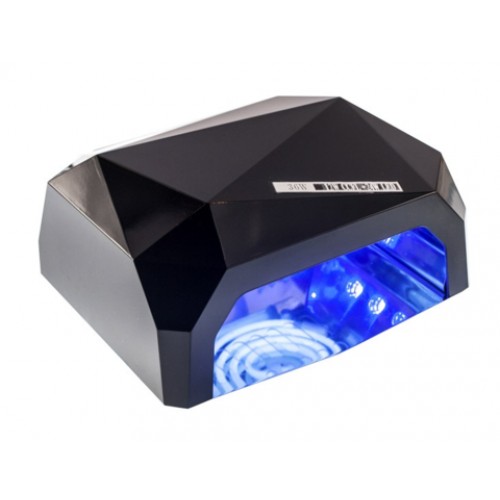 LED+ CCFL Lamp Diamond 36 W Black