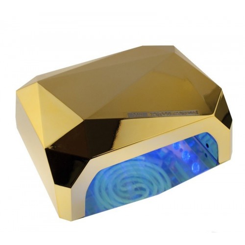 LED+ CCFL Lamp Diamond 36 W Gold