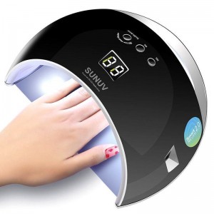 LED+UV Lamp Sun 6 48 W black