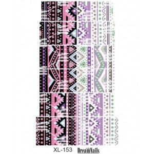 Слайдер-дизайн увеличенный размер  XL-153 Dream Nails