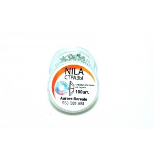 Стрази Nila SS3 AB 100 шт