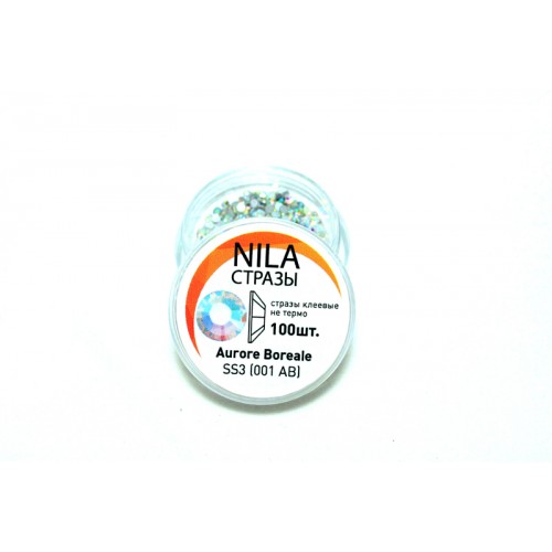 Стрази Nila SS3 AB 100 шт