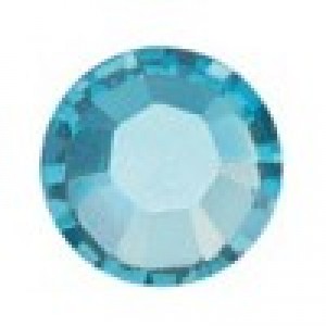 Стрази Nila  SS3  Aquamarine 100 шт