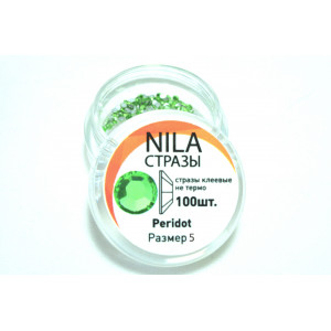 Стрази Nila SS5 Peridot 100 шт