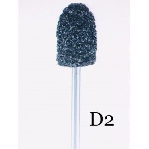 Фреза корундовая  для педикюра D2 черная