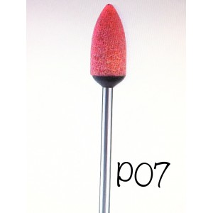 Фреза корундовая  P07 красная