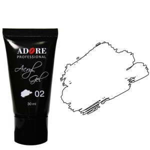 Акрил-гель  Acryl Gel Adore № 02 30 ml