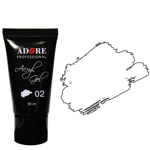Акрил-гель Acryl Gel Adore № 02 30 ml Акрил-гель Acryl Gel Adore № 02 30 ml