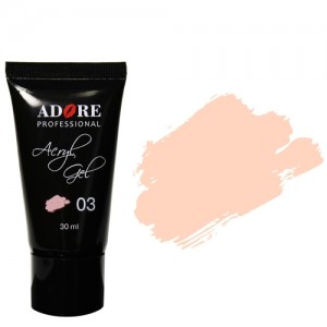 Акрил-гель  Acryl Gel Adore № 03 30 ml