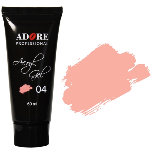 Акрил-гель Acryl Gel Adore № 04 60 ml