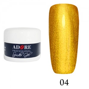 Гель Spider gel Adore 5 ml  № 04 золото