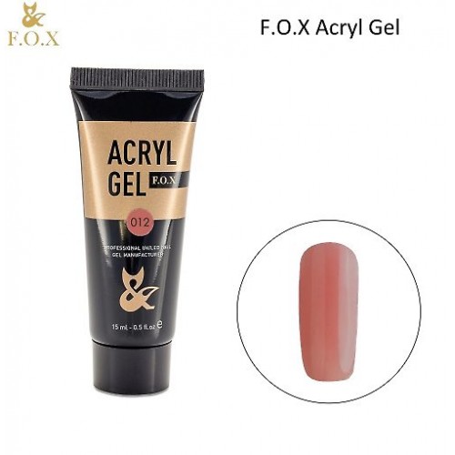 Акрил-гель Acryl gel Fox 15 ml 012 Акрил-гель Acryl gel Fox 15 ml 012