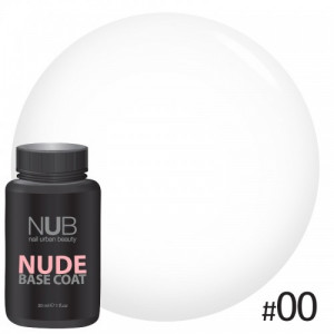 Покрытие каучуковое Base Coat NUB NUDE 30 мл №00