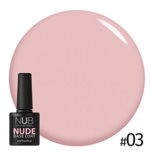Покрытие Base Coat NUB NUDE 8 мл №3