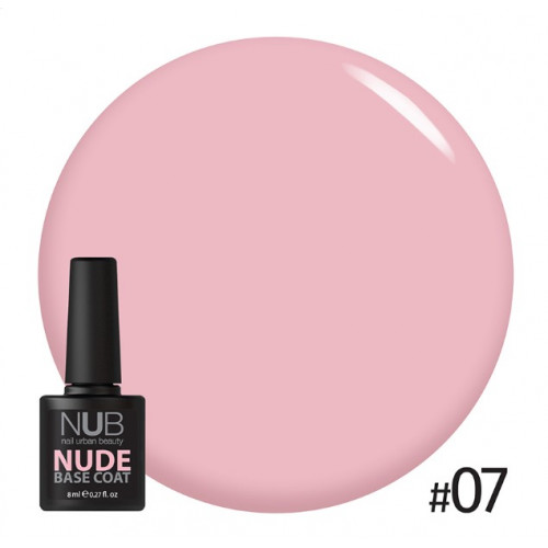 Покрытие Base Coat NUB NUDE 8 мл №7 Покрытие Base Coat NUB NUDE 8 мл №7