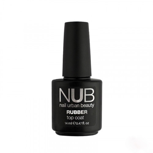 Покрытие Top Rubber NUB Nail Urban Beauty 14 мл Покрытие Top Rubber NUB Nail Urban Beauty 14 мл
