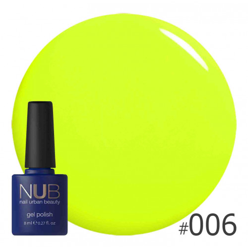 Гель-лак NUB 8 мл № 006 л
