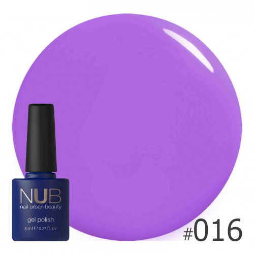 Гель-лак NUB 8 мл № 016 л Гель-лак NUB 8 мл № 016 л