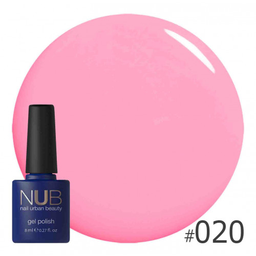 Гель-лак NUB 8 мл № 020 л