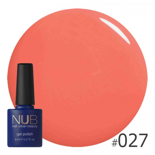 Гель-лак NUB 8 мл № 027 л Гель-лак NUB 8 мл № 027 л