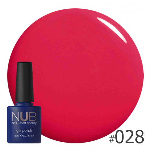 Гель-лак NUB 8 мл № 028 л Гель-лак NUB 8 мл № 028 л