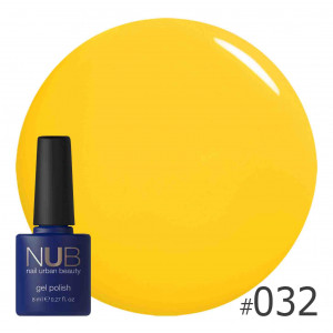 Гель-лак NUB 8 мл № 032 л