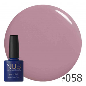 Гель-лак NUB 8 мл № 058 о