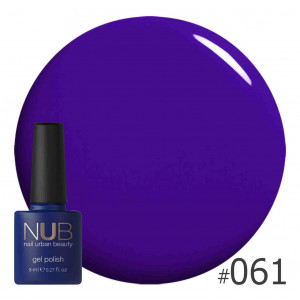 Гель-лак NUB 8 мл № 061 з