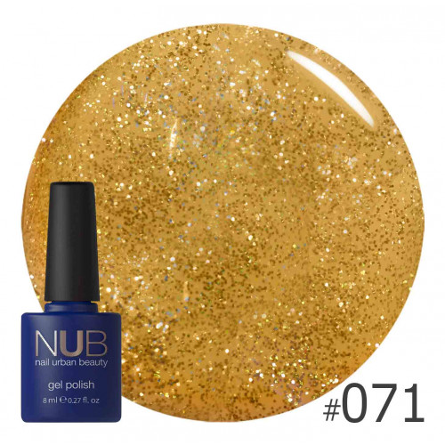 Гель-лак NUB 8 мл № 071 з
