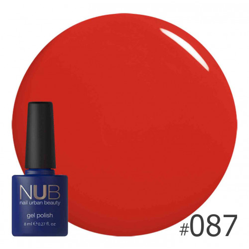 Гель-лак NUB 8 мл № 087 кр л Гель-лак NUB 8 мл № 087 кр л