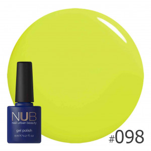 Гель-лак NUB 8 мл № 098 л