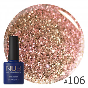 Гель-лак NUB 8 мл №106 шим