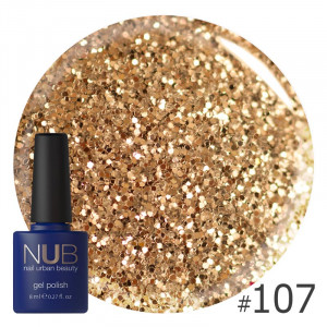 Гель-лак NUB 8 мл №107 шим