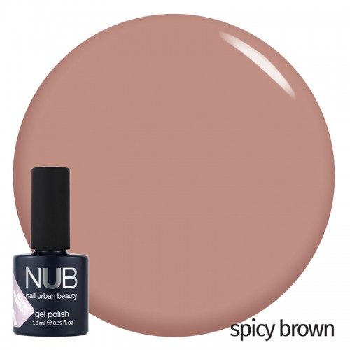 Гель-лак NUB Collection Maybe French  Spicy Brown 11.8 мл