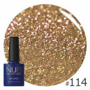 Гель-лак NUB 8 мл №114 шим