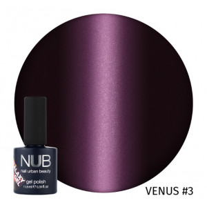 Гель-лак NUB Collection Galaxy Gel 11,8 мл № 3 Venus