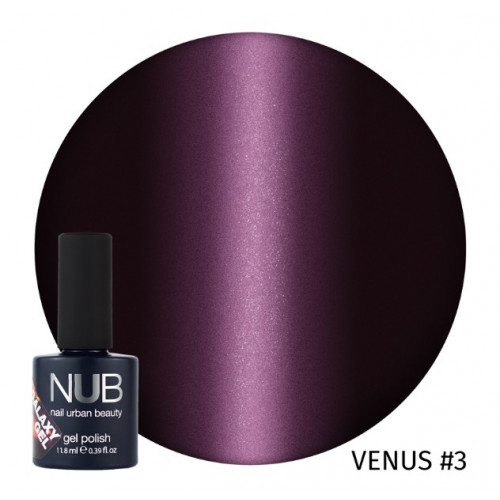 Гель-лак NUB Collection Galaxy Gel 11,8 мл № 3 Venus